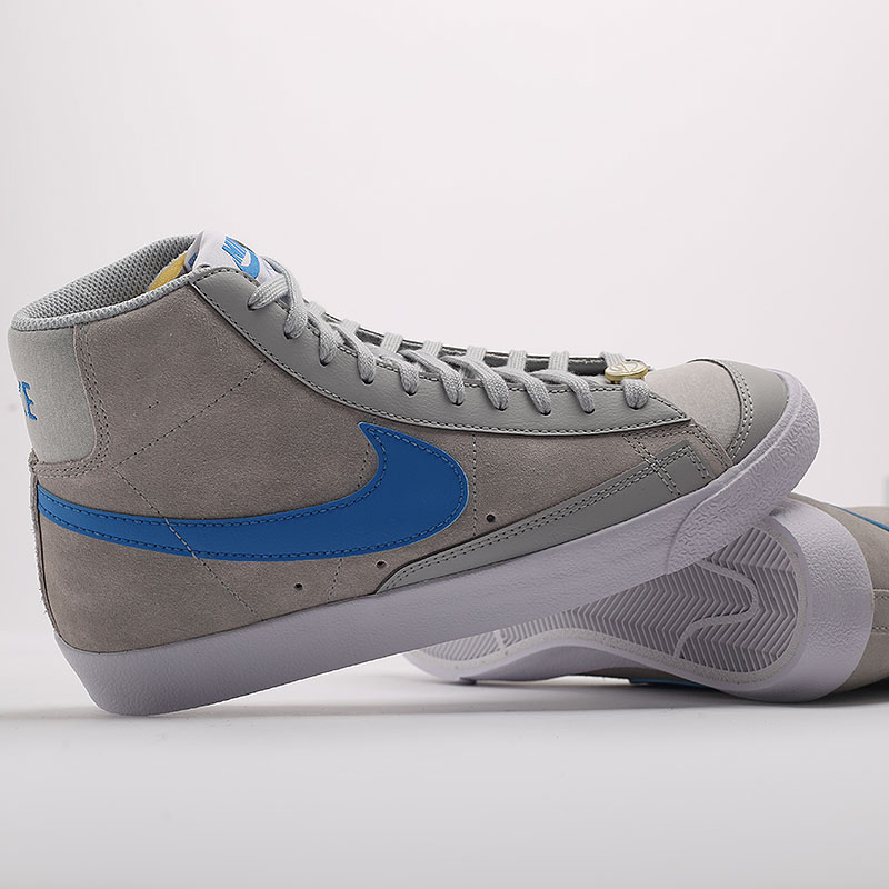 мужские серые кроссовки Nike Blazer Mid `77 NRG EMB CV8927-001 - цена, описание, фото 6